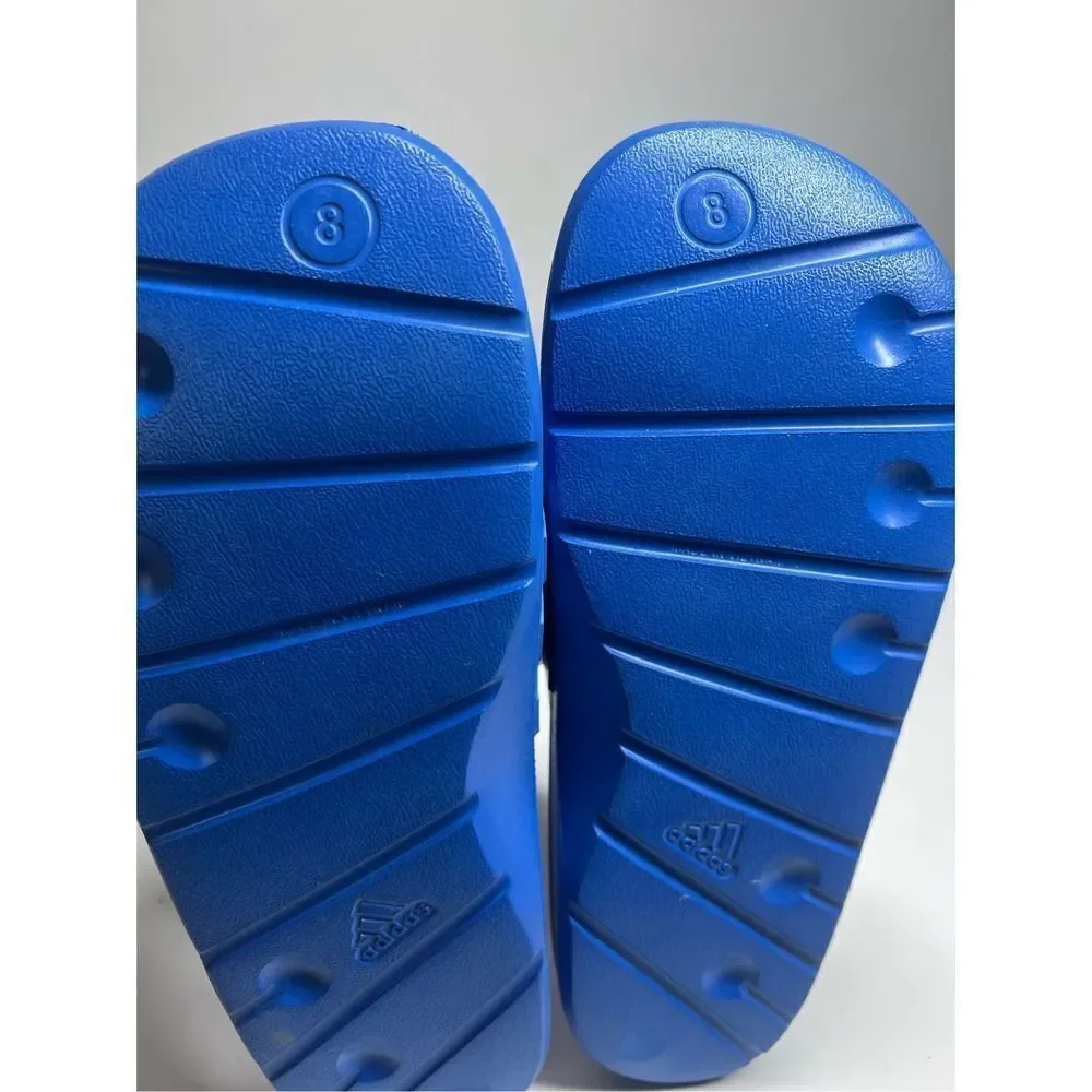 ADIDAS ADILETTE AQUA SPORT SLIDES NWOT Size 8